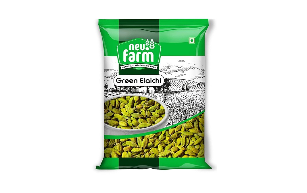 Neu.Farm Green Elaichi    Pack  100 grams